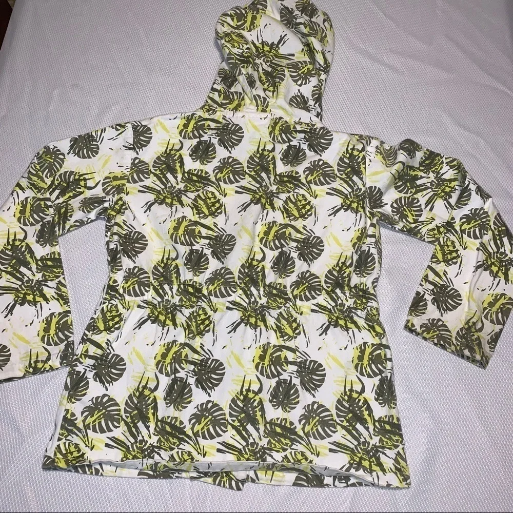 Rockin’ Baby Palm Tree Graphic Hooded Jacket, 100% Cotton, sz 6